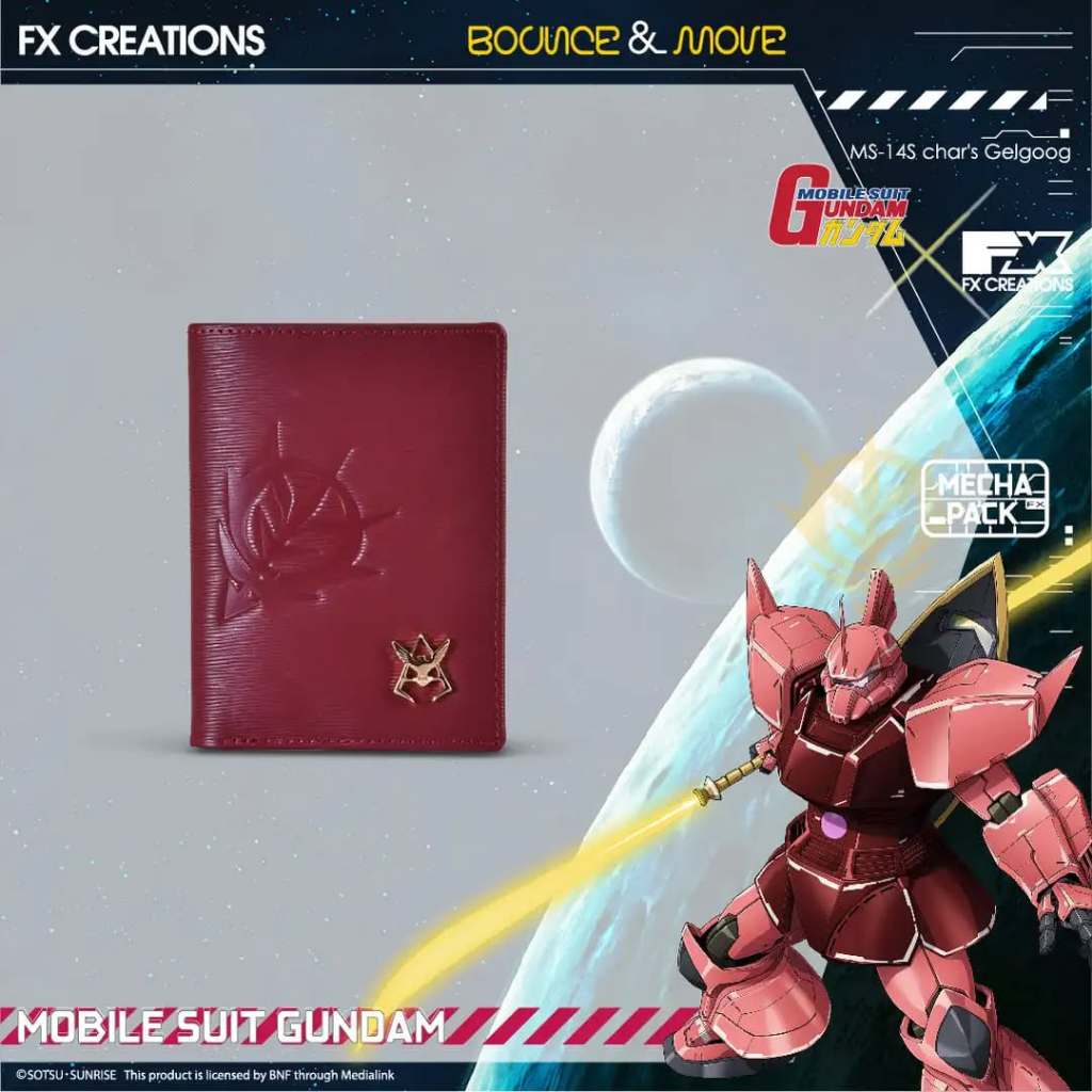 6953078746568 FX Creations x MS-14S GELGOOG – LEATHER WALLET