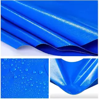 ผ้ายางกันน้ํา PVC (มีตาไก่) ขนาด 4×5 5×6 8×10 เมตร เคลือบกันน้ำสองด้าน คลุมรถ