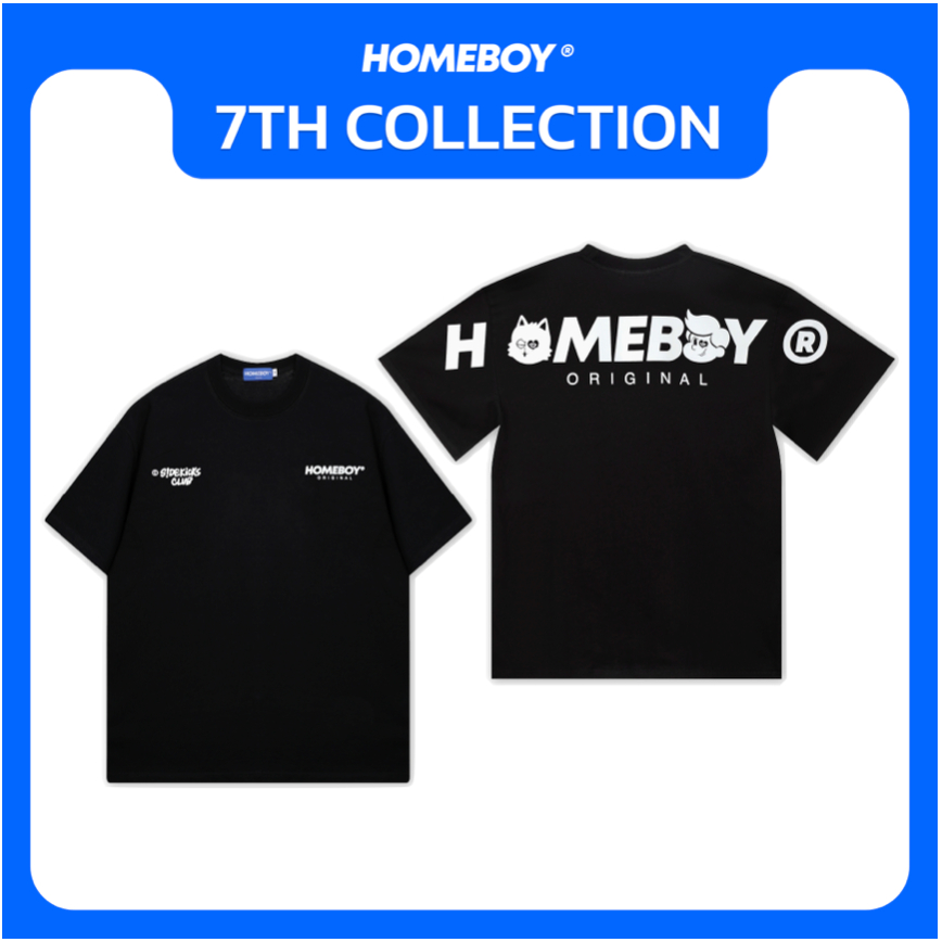 ❗️[ส่งเร็ว กทม. 1 วัน]❗️HOMEBOY เสื้อ UNISEX รุ่น HB.SIDEKICKS.ORIGINAL