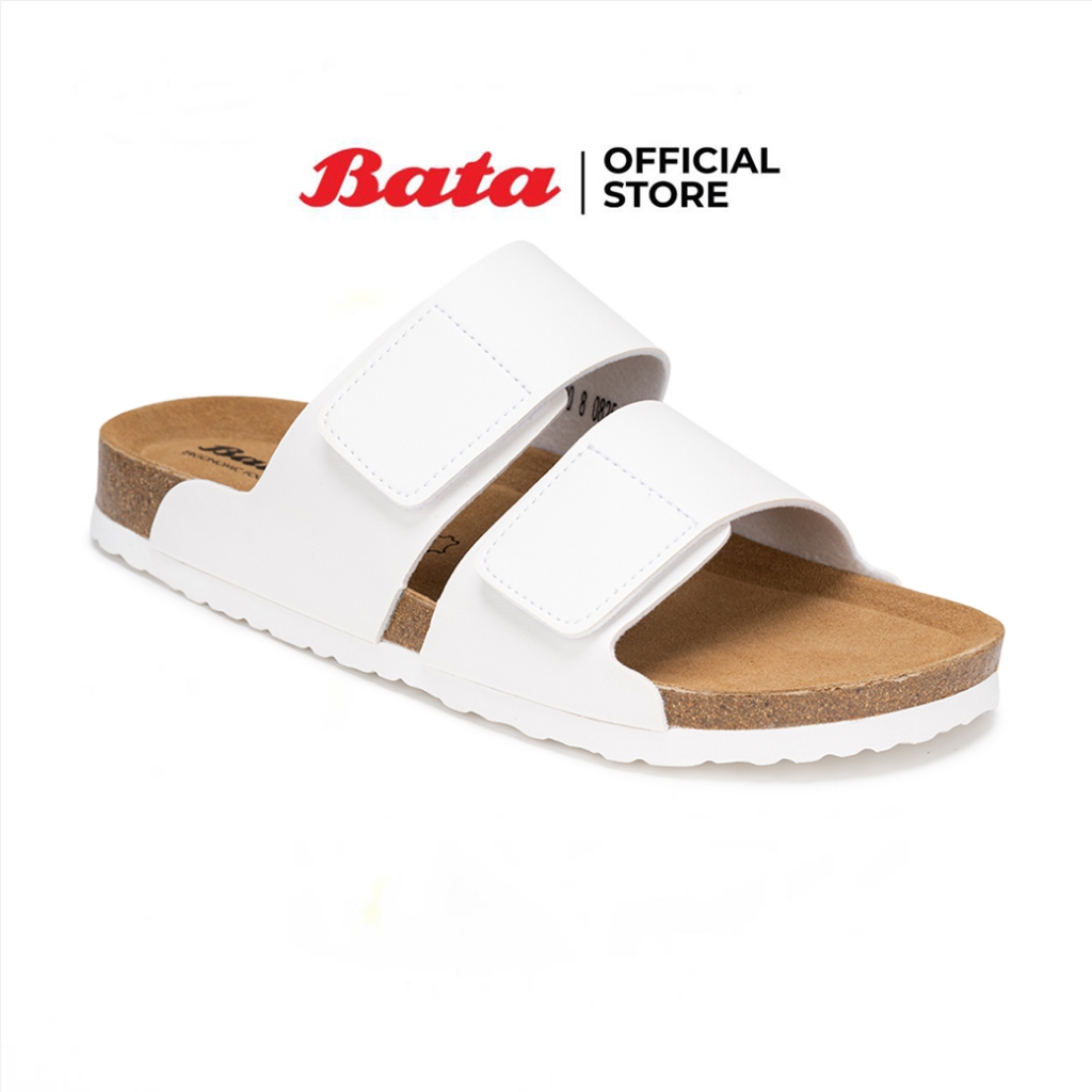 Bata บาจา รองเท้าแตะ รองเท้าลำลอง รุ่น PACO สีเขียวมะกอก 8317190 สีขาว 8311190
