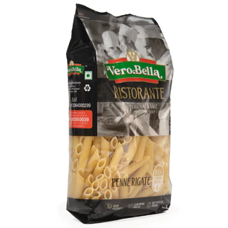 เวโร เบลล่า ริทโตแรนเต้ เส้นพาสต้า เปนเน่ ริกาเต้ 500 กรัม - Penne Rigate 500g Vero Bella Ristorante brand