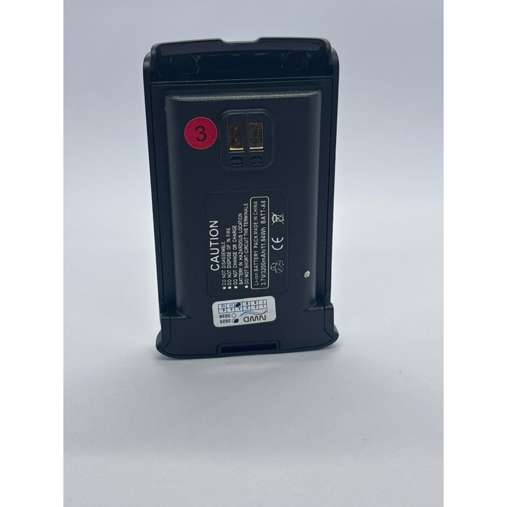 แบตเตอรี่วิทยุสื่อสาร iTalk 1999 Li-ion Battery 3.7V 3,200 mAh 11.84wH รับประกันสินค้า6เดือน