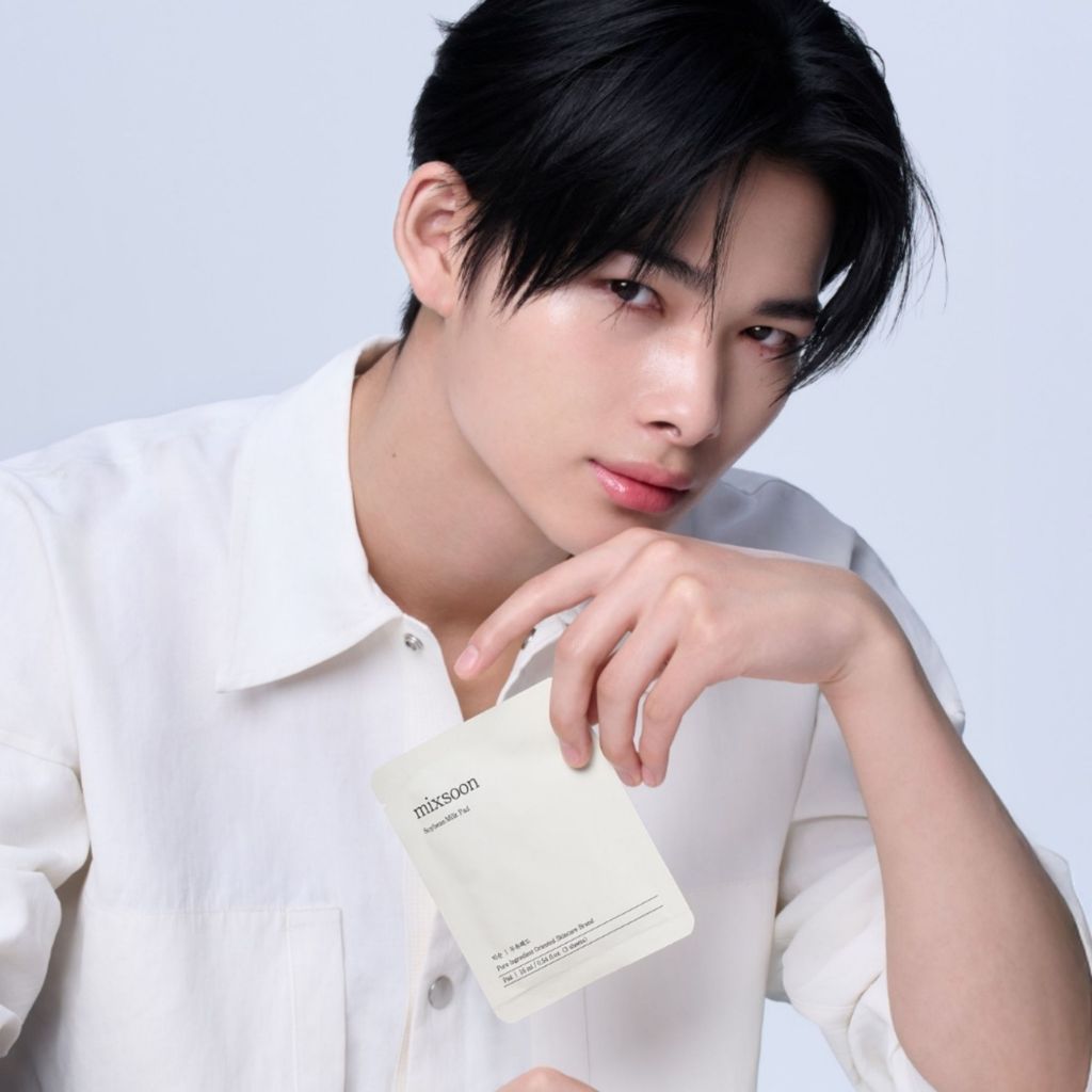 [แผ่นโทนเนอร์ 1ซอง] MIXSOON Soybean Milk Pad 16ml - รูปที่ 2