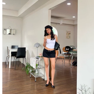 Gigi skirt กระโปรงเอวต่ำกางเกงด้านใน