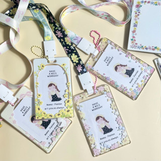 Card holder ที่ใส่บัตรและสายคล้องคออเนกประสงค์