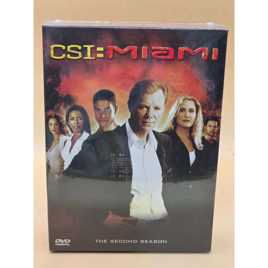 Csi : Miami Season 2  : DVD  แผ่นแท้ลิขสิทธิ์  มือ 1  มีเสียงไทย + บรรยายไทย  14799