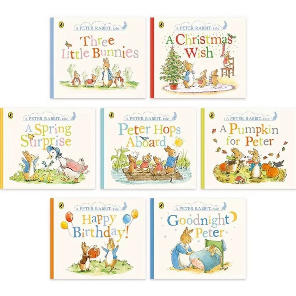 🐇 ชุดนิทานภาพภาษาอังกฤษ A PETER RABBIT Tale Series (ครบชุด 7 เล่ม)