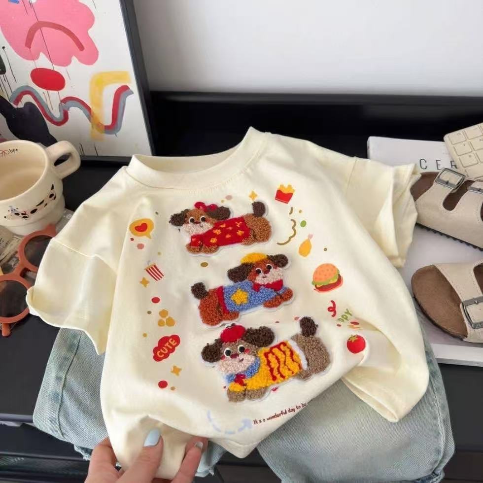 พร้อมส่ง ห65-ห68 6818 เสื้อยืดทรีดี