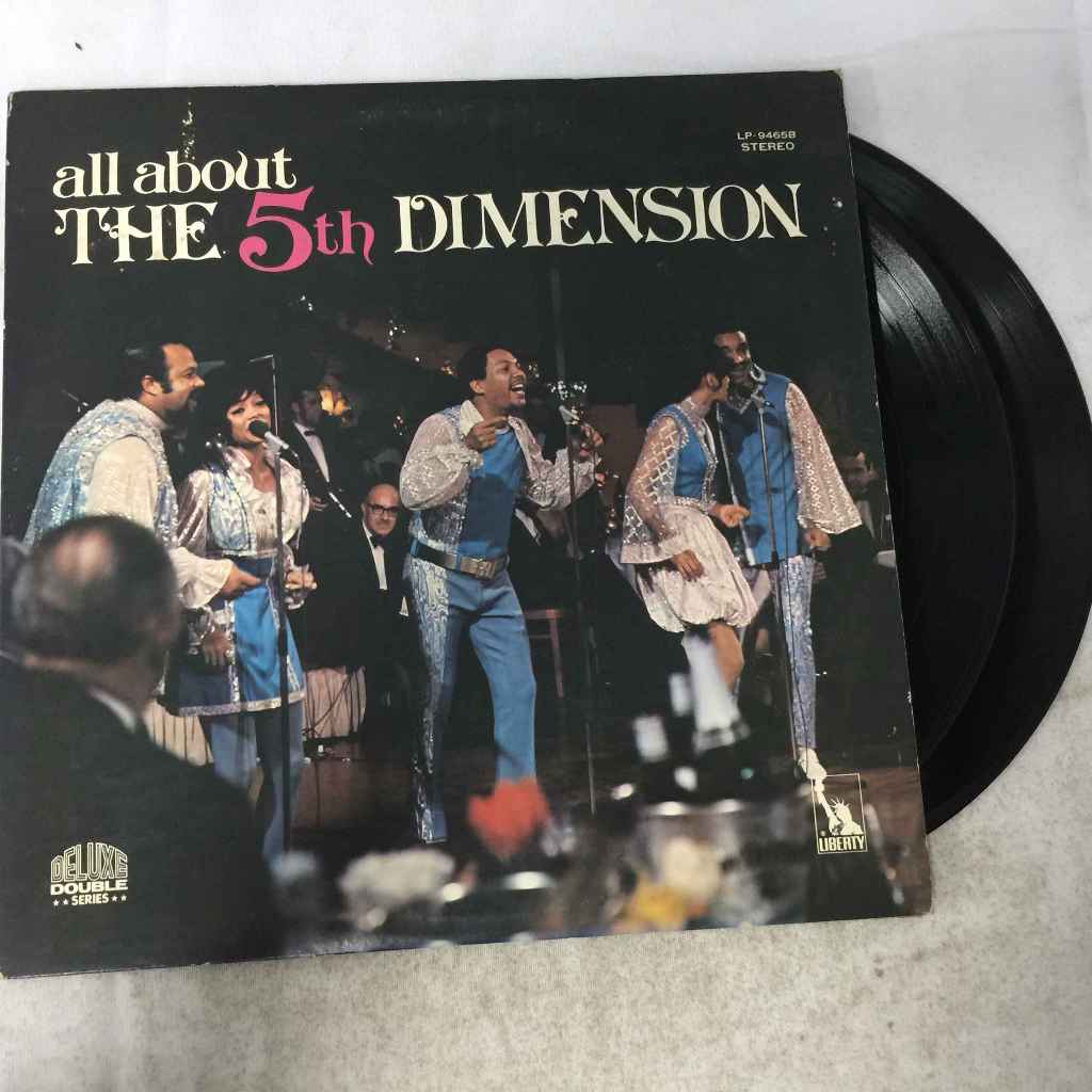 All About The 5th Dimension - The 5th Dimension  2LP ขนาด 12 นิ้ว  K26
