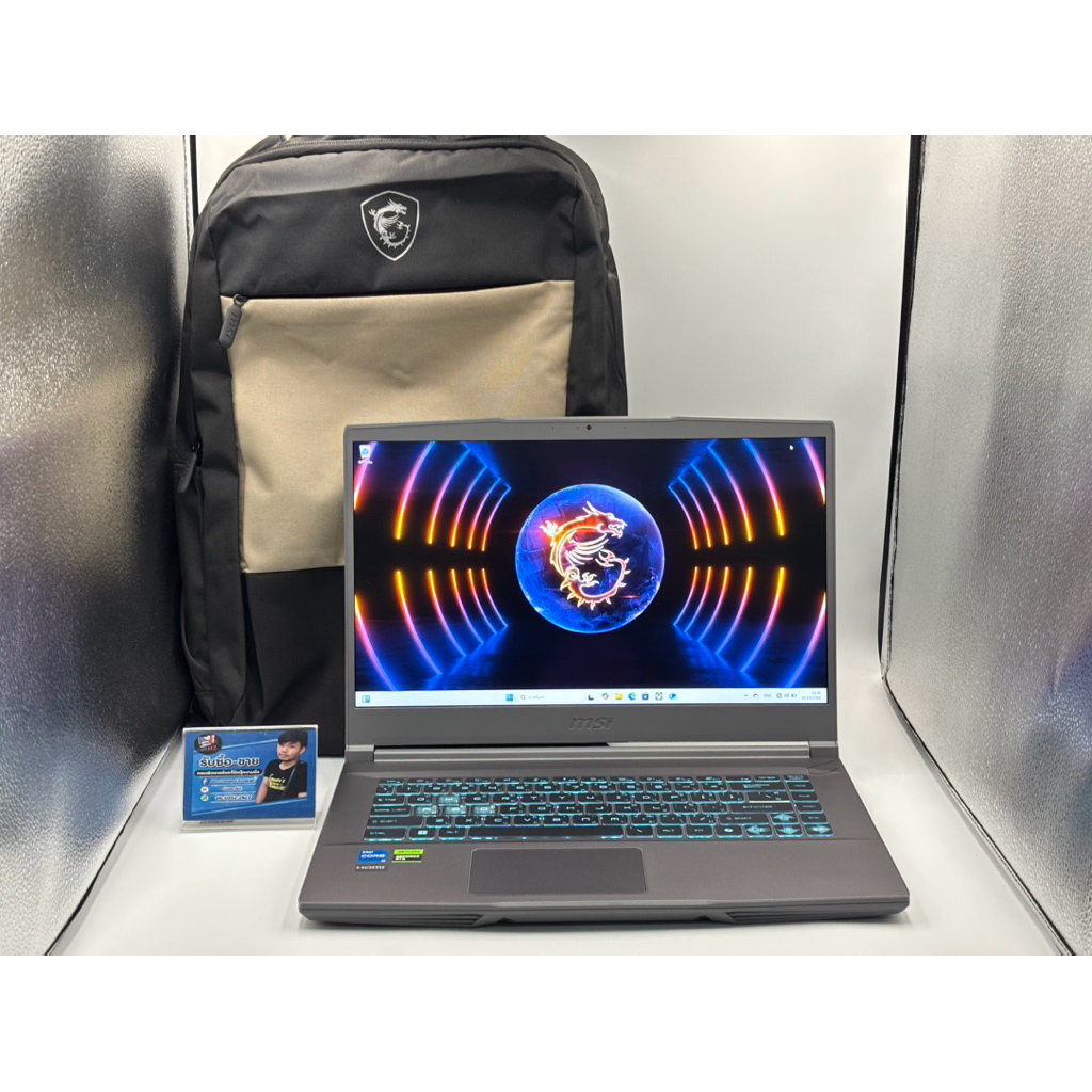 NOTEBOOK (โน๊ตบุ๊ค) MSI THIN 15 B13VE-1608TH