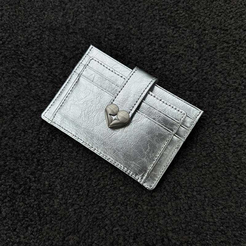 [공식 스토어] FENNEC HEARTY BRIDGE POCKET-BLACK/SILVER/BROWN - รูปที่ 6