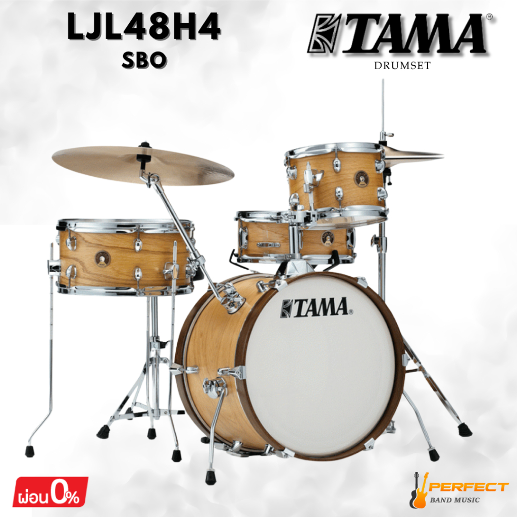 กลองชุด TAMA Club-jam Kit LJL48H4-SBO (ไม่รวมฉาบ) * กรุณาสอบถามก่อนสั่งซื้อ *