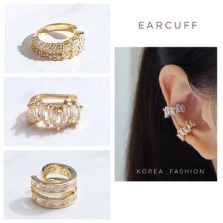Ear cuff Premium เอียร์คัฟต่างหูแบบเกี่ยวหู หนีบหู คล้องหู สำหรับคนไม่เจาะหู