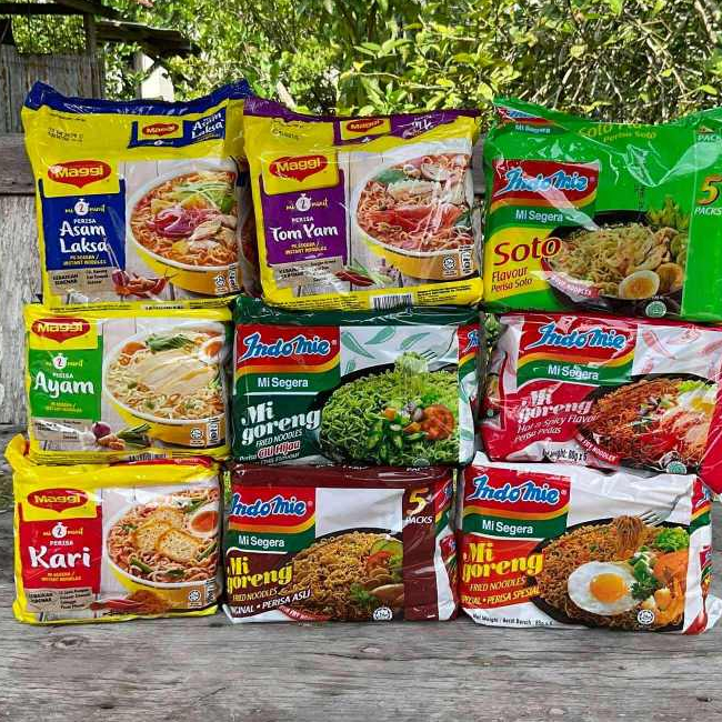 🍜🍜มาแล้วพร้อมส่งทุกรส🔥ต้องลอง MAGGI มาม่านำเข้าสุดฮิต1ถุงมี5ห่อ พร้อมส่งทุกรส 💢หลายห่อราคาส่ง💢