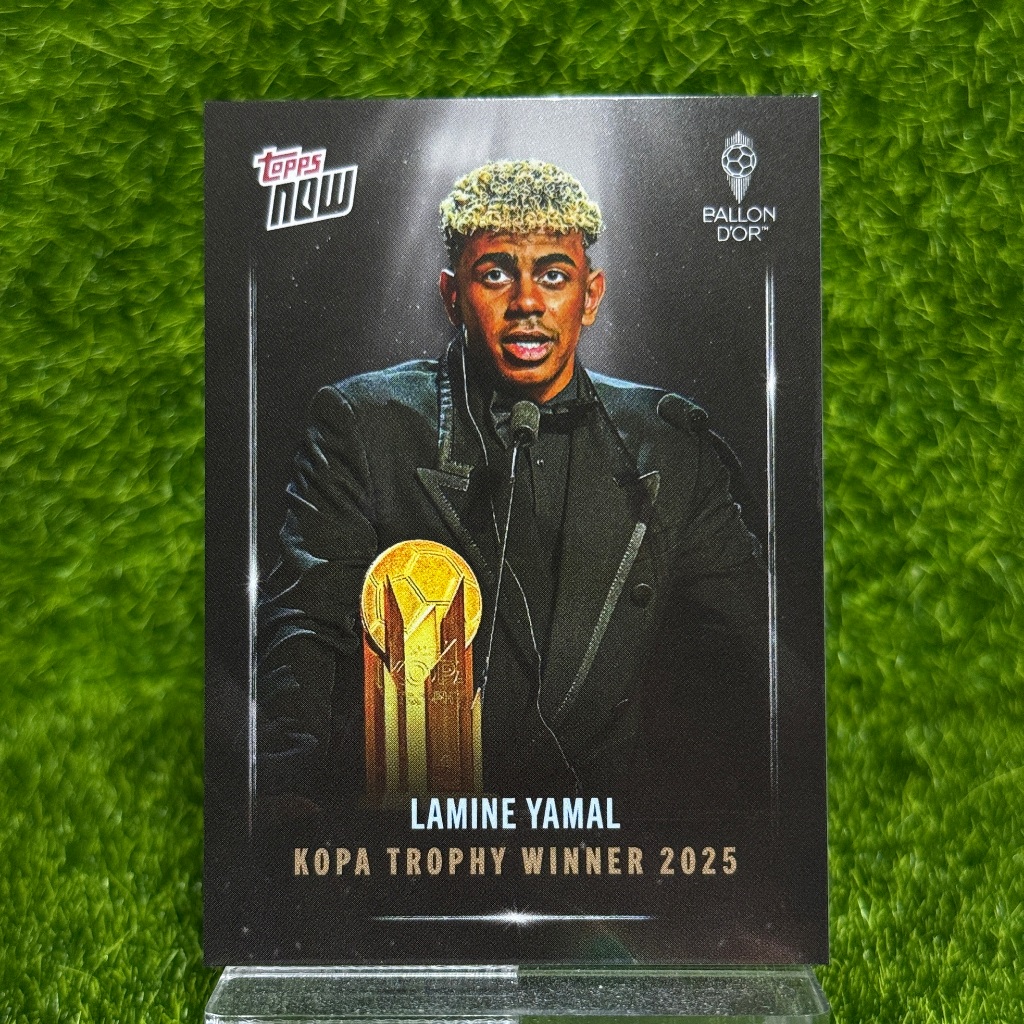 Lamine Yamal Kopa Trophy Winner 2025  Topps Now