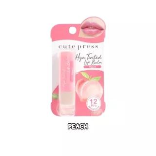 Cute Press Hya Tinted Lip Balm คิวท์เพรส ไฮยา ทินท์ ลิป บาล์ม 3.7 กรัม
