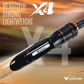 คันเบ็ดตีเหยื่อปลอม BISON รุ่น X4