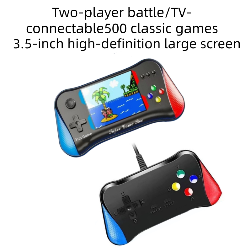 เครื่องเล่นเกมแบบพกพา X7M จอ 3.5 นิ้ว เล่นได้ 2 คน เหมาะสำหรับคนรักเกมยุคเก่า