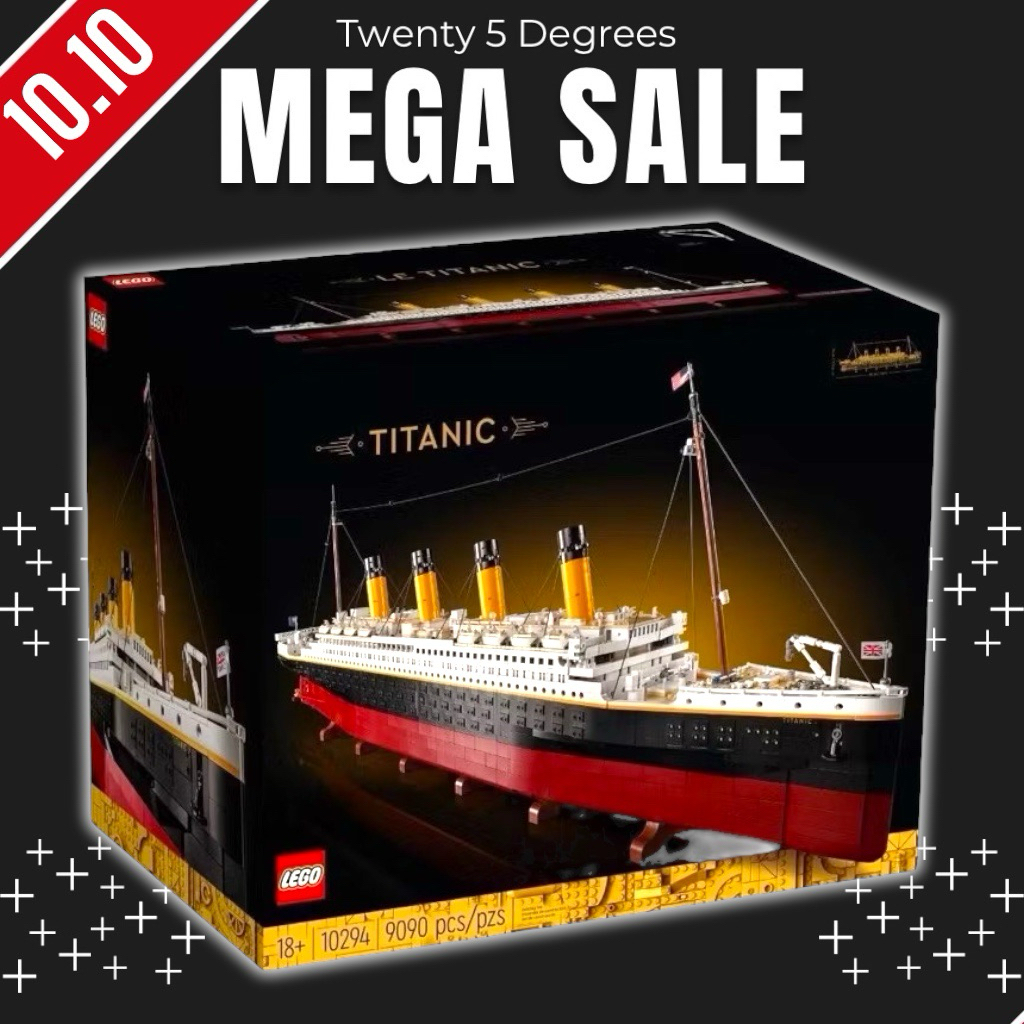 (พร้อมส่ง ออกใบกำกับภาษีได้) Lego 10294 Titanic เลโก้ของใหม่ ของแท้ 100%