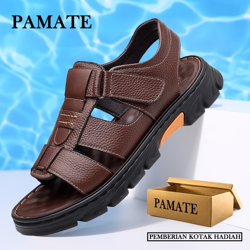 【PAMATE】รองเท้ารุ่นใหม่สำหรับผู้ชาย พื้นหนา ทนทาน ทันสมัย กันลื่น เหมาะสำหรับออกไปข้างนอกและขับรถ