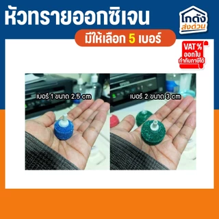 หัวทราย หัวออกซิเจน เพิ่มออกซิเจนในตู้ปลา (1 ลูก)