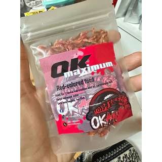 กุ้งฝอยผสมสารเร่งสีแดงและวิตามินรวมสำหรับปลาช่อนและปลากินเนื้อ สูตรใหม่