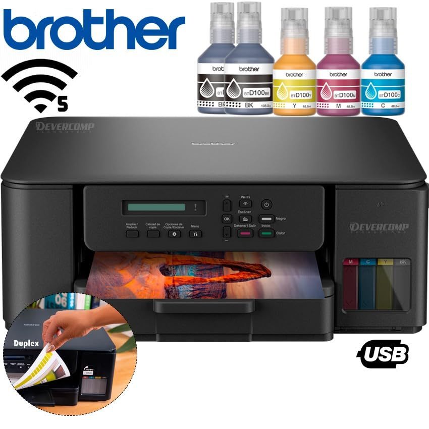 BROTHER DCP-T530DW + INK TANK เครื่องพิมพ์บราเทอร์