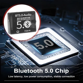 AUX/RCA ตัวรับสัญญานบลูทูธ BT5.0 รับไกล 15-30 เมตร เครื่องรับสัญญาณเสียง