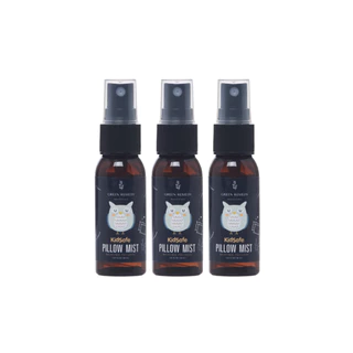 Green Remedy Pillow Mist สเปรย์ฉีดหมอน สูตรออแกร์นิก ช่วยให้ผ่อนคลาย นอนหลับลึก DeepSleep ผ่อนคลาย กำจัดไรฝุ่น