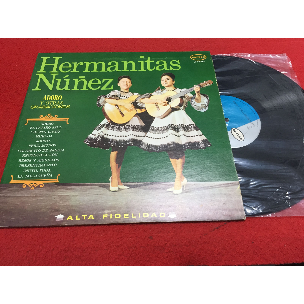 Hermanitas Nunez - Las Hermanas Nunez ขนาด 12 นิ้ว LP B279
