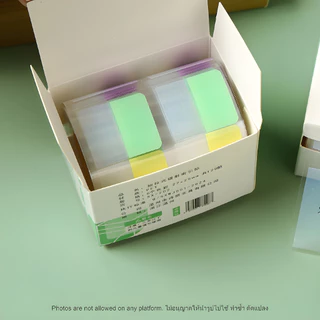 สติกเกอร์โน้ตใส แบบดึง/ม้วน Roll Sticker จดโน้ตสวย ติดซ้ำได้ ติดง่าย ลอกออกได้ สติกเกอร์ดัชนี