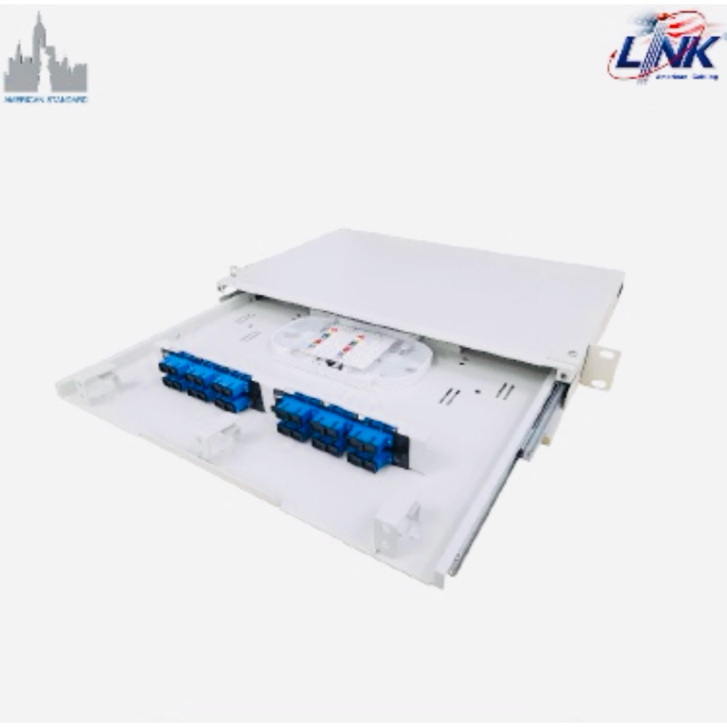 UF-4082A FDU SLIDE 12- 24C, Slide w/Cover, Rack Mount, w/Tray & Acc. , Unload Link