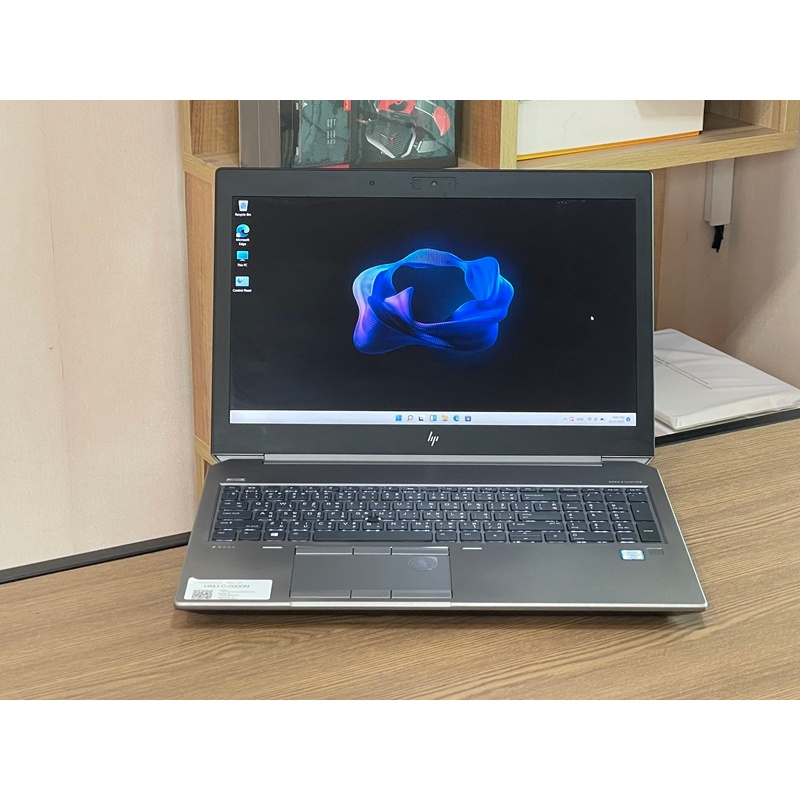 HP ZBook 15 G6 Mobile WorkStation i7-9850H SSD1TB RAM32GB Quadro T2000 (4GB GDDR6)Win10Pro สินค้ามือ