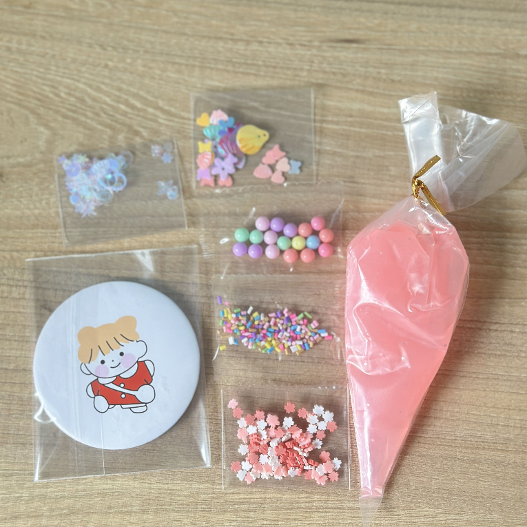 เรซิ่น DIY ชุดประหยัด ตกแต่งกระจกDIY กาววิปครีม วิปวั้บ วิปครีมปลอม เรซิ่น เซ็ต กาวครีม