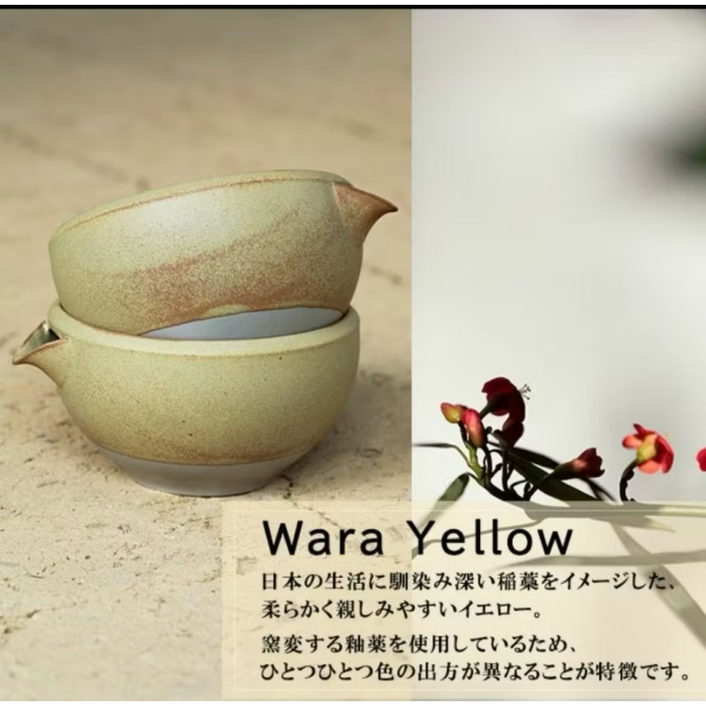 ❗️พร้อมส่ง❗️  ถ้วย Chawan  Origami Katakuchi Matcha Bow