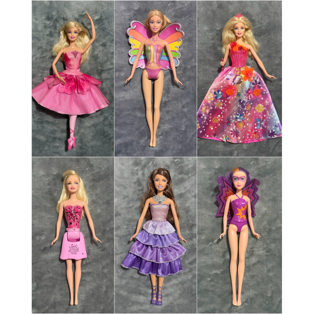 Barbie DVD Dolls ตุ๊กตาบาร์บี้ ดีวีดี
