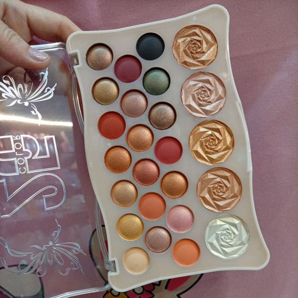 Hightlighter Eyeshadow25สี ไฮไลท์อายแชโดว์25สีเงาสวยมากๆค่ะ