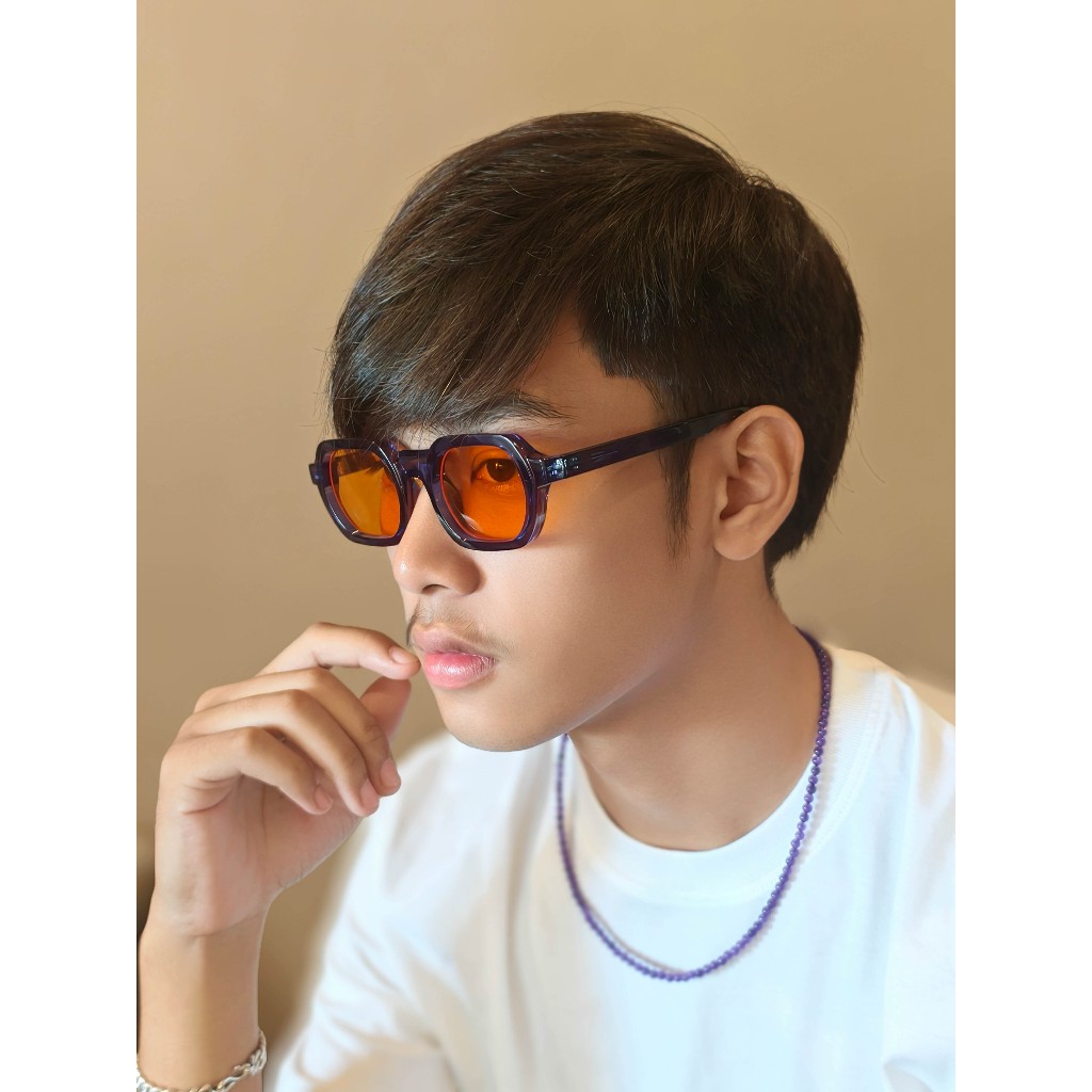แว่นตากันแดด แว่นแฟชั่น จริญวินเทจ ดิสโก้3 เลนส์กันแดด สวมใส่ง่าย มินิมอล เท่ๆ เหมาะกับทุกใบหน้า ใส่ได้ทั้งชายและหญิง