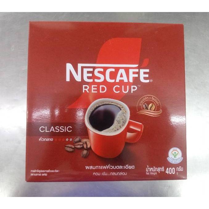 เนสกาแฟเรดคัพ 360กรัม กาแฟคั่วบด (180กรัมx2)/กล่อง