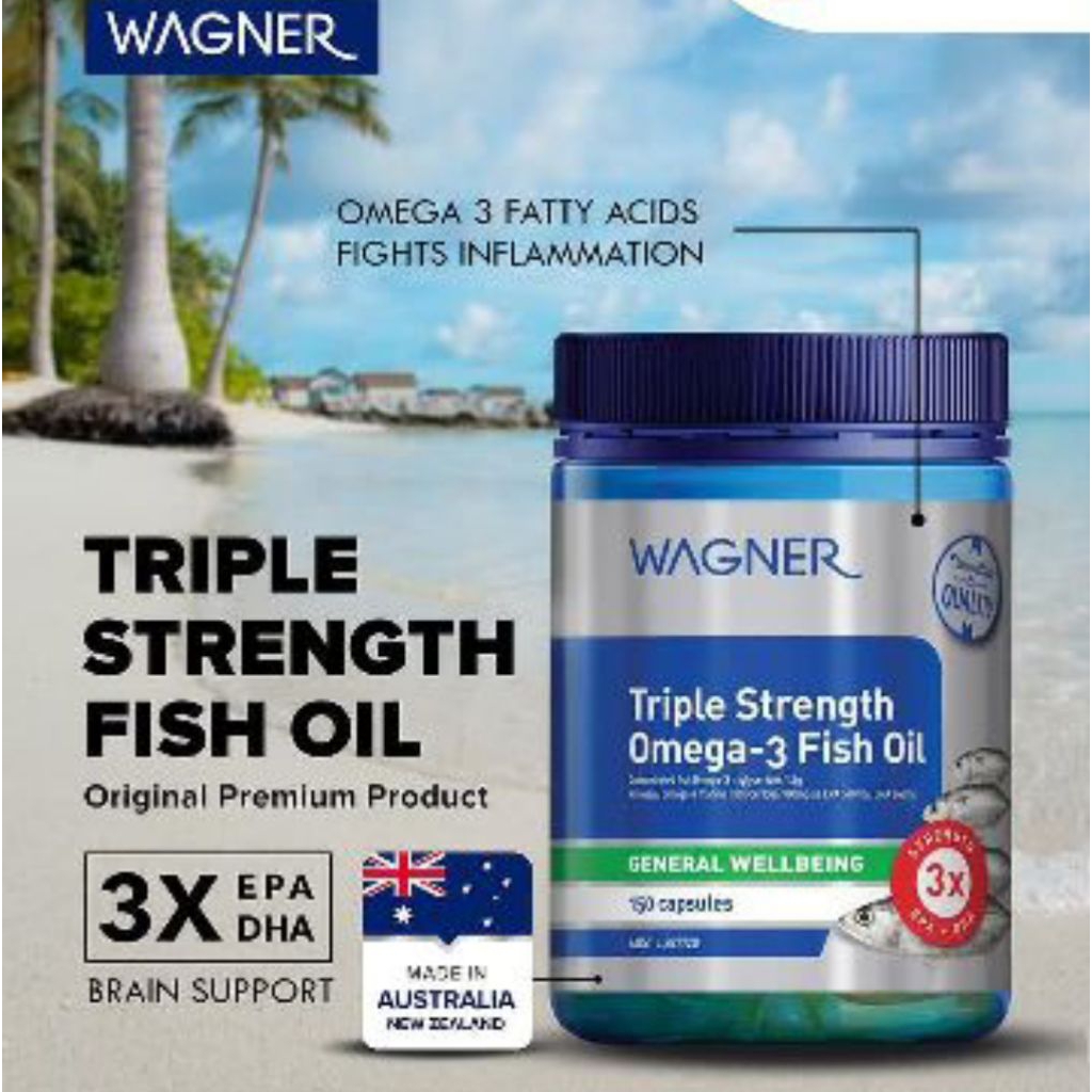 แบ่งขาย 30 เม็ด Wagner Triple Strength Omega-3 Fish Oil ราคา ถูกที่สุด ดีลบีเคเค แกลเลอรีภาพที่ 6