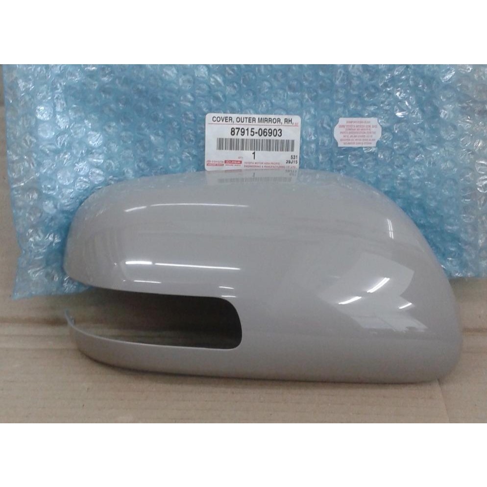 ฝาครอบกระจกมองข้าง ด้านขวา TOYOTA VIOS GEN2 ปี 2007-2012 (มีรูไฟเลี้ยว)