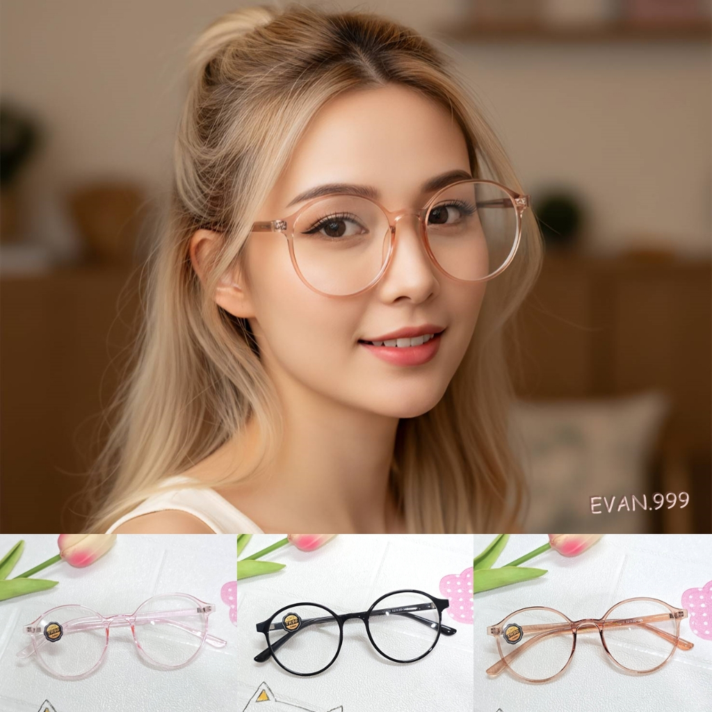 กรอบแว่นTR90 รุ่น 17129 น้ำหนักเบา ยืดหยุ่น ขางอได้ นำไปตัดเลนส์ได้จ้า  วัสดุTR90