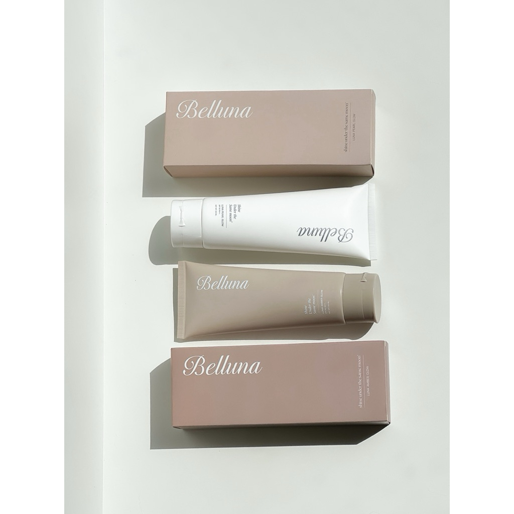 Belluna Light On Tone UP sunscreen Body Cream SPF50 PA+++ (120g.)ครีมกันแดดโทนอัพผิวกาย 3 in 1 - 2 สูตร