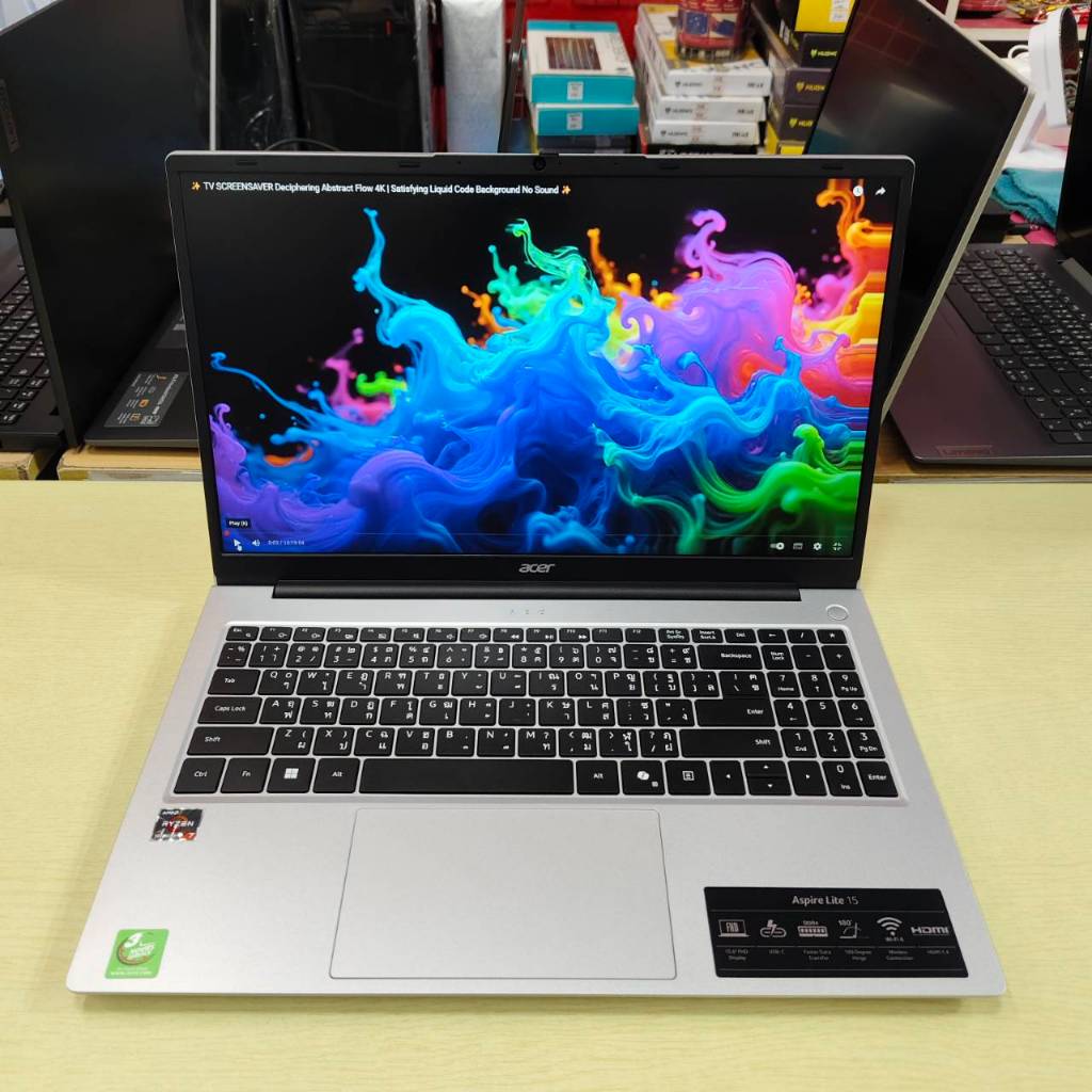 ACER Aspire Lite 15 AL15-41P-R47V สภาพเครื่อง 99% ประกัน J.I.B 26/3/2027