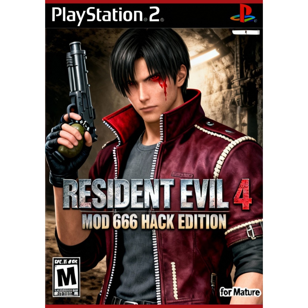 PlayStation2 - Resident Evil 4 : MOD 666 - H!!! Edition -[เวอร์ชั่นติดสูตร]