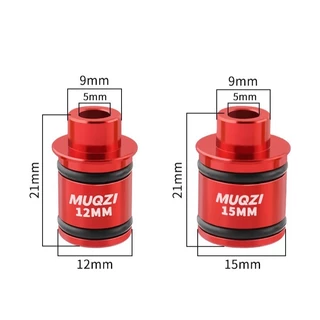 อแดปเตอร์แปลงแกนล้อเป็น 9MM MZ-ADT555 (จำหน่ายเป็นคู่)
