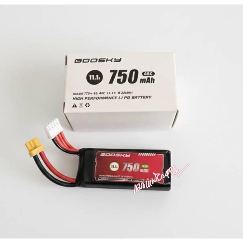 🇹🇭GOOSKY S2 750mAh 11.1V 3S Lipo Battery RC Helicopter Parts