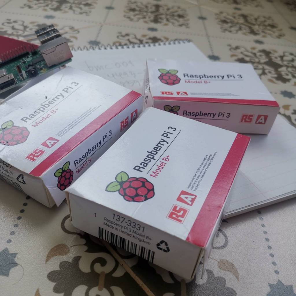 💻 ขายบอร์ดแท้ Raspberry Pi 3 Model B+ – ของแท้ Made in UK 🇬🇧