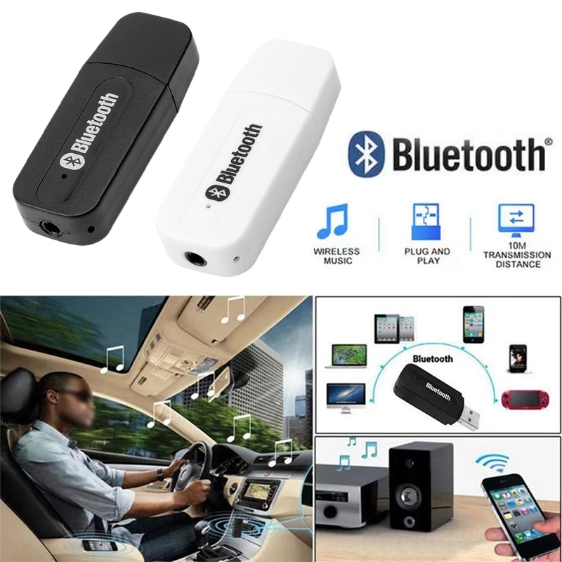 ตัวรับสัญญาณบลูทูธไร้สาย BT-163 บลูทูธเครื่องรับสัญญาณเสียง AUX ให้ลำโพงธรรมดากลายเป็นลำโพงไร้สาย