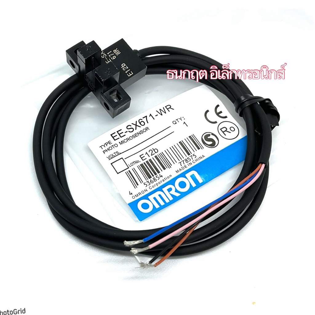 EE-SX671-WR Omron เซ็นเซอร์ EE-SX671WR EE SX671 Sensor ก้ามปู พร้อมส่ง